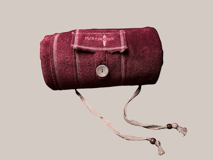 Surfmonk Towel - Merlot